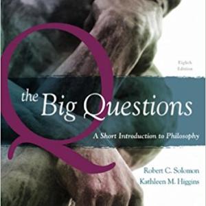 大问题 | The Big Questions by Robert C. Solomon
