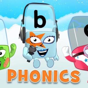 BBC Cbeebies Phonics 自然拼读动画片 积木英语 Alphablocks