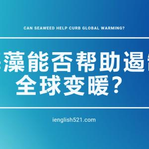 【TED】海藻能否帮助遏制全球变暖? | Can seaweed help curb global warming?