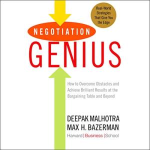 哈佛经典谈判术 | Negotiation Genius by Deepak Malhotra