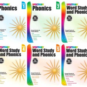 Spectrum Word Study and Phonics GK-G6