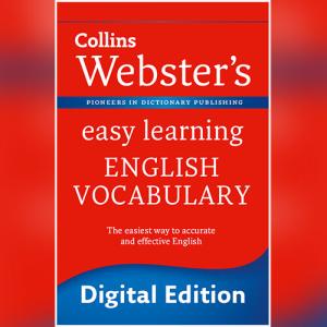 Webster's Easy Learning English Vocabulary (Collins Webster's Easy Learning) by Collins Dictionaries