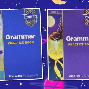 Treasures Grammar Practice Book Grade 1-6 by Macmillan