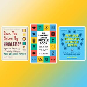 Alex Bellos Puzzle Books (3 books)