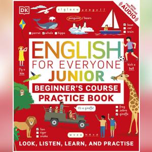 English for Everyone Junior Beginner's Course Practice Book by DK