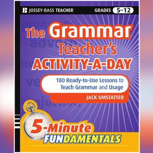 快速提高学生语法和写作能力的日常课程 | The Grammar Teacher's Activity-a-Day